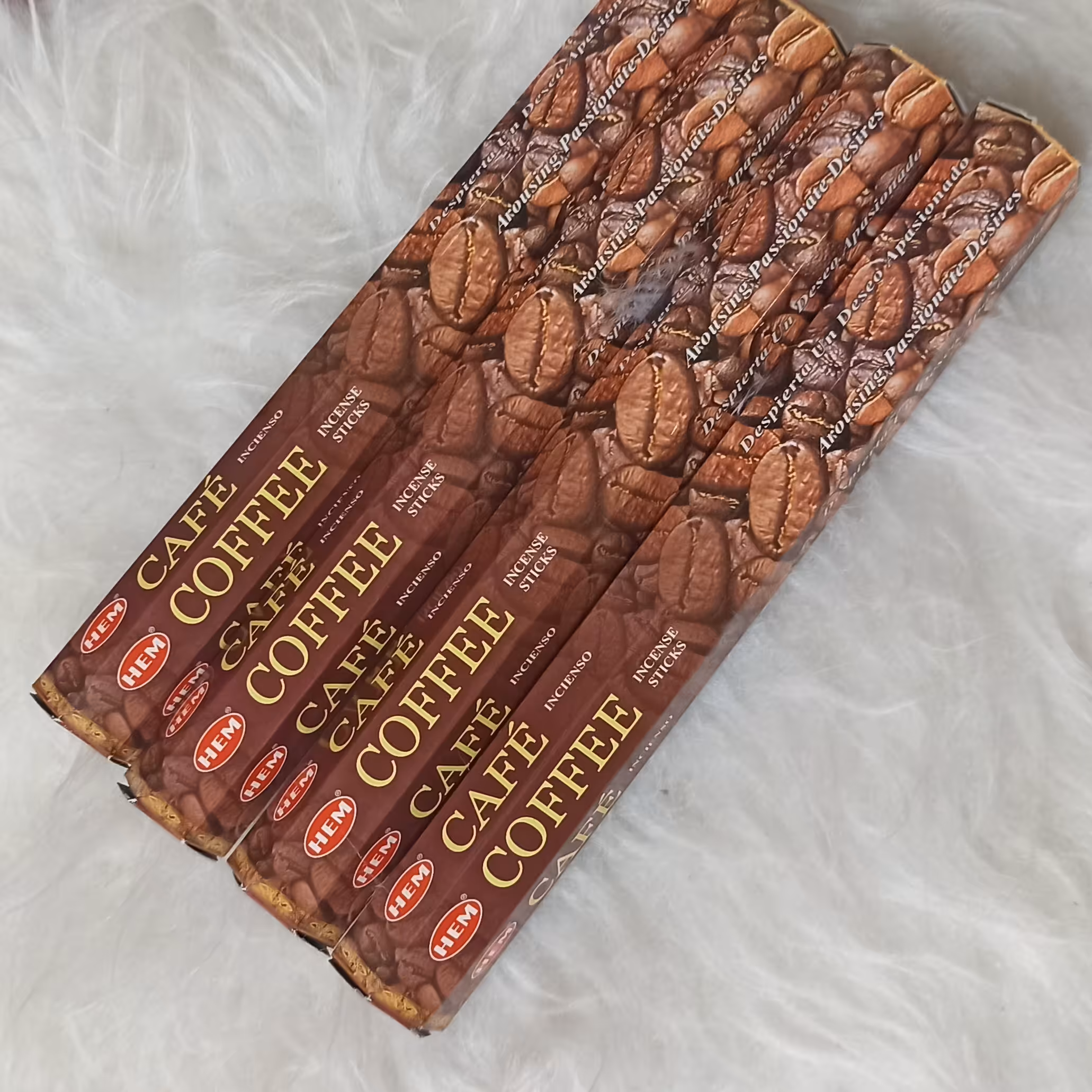 عود خوشبو کننده هندی رایحه قهوه پرطرفدار برند هم