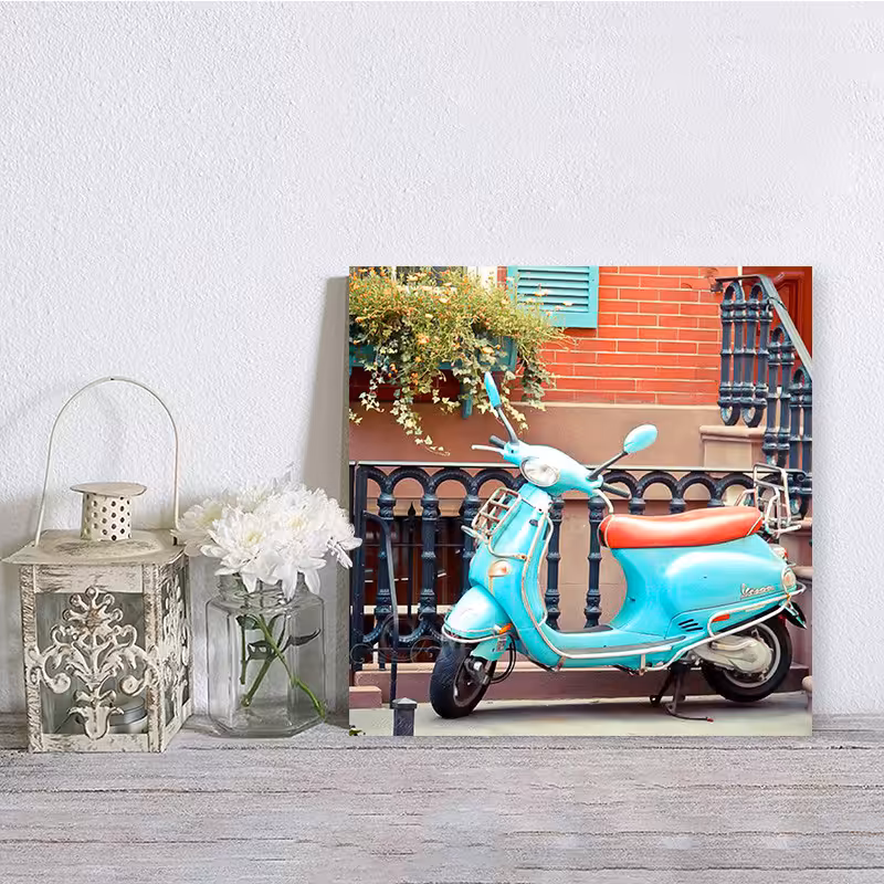 تابلو شاسی صبا طرح مدل موتور سیکلت وسپا کد M232