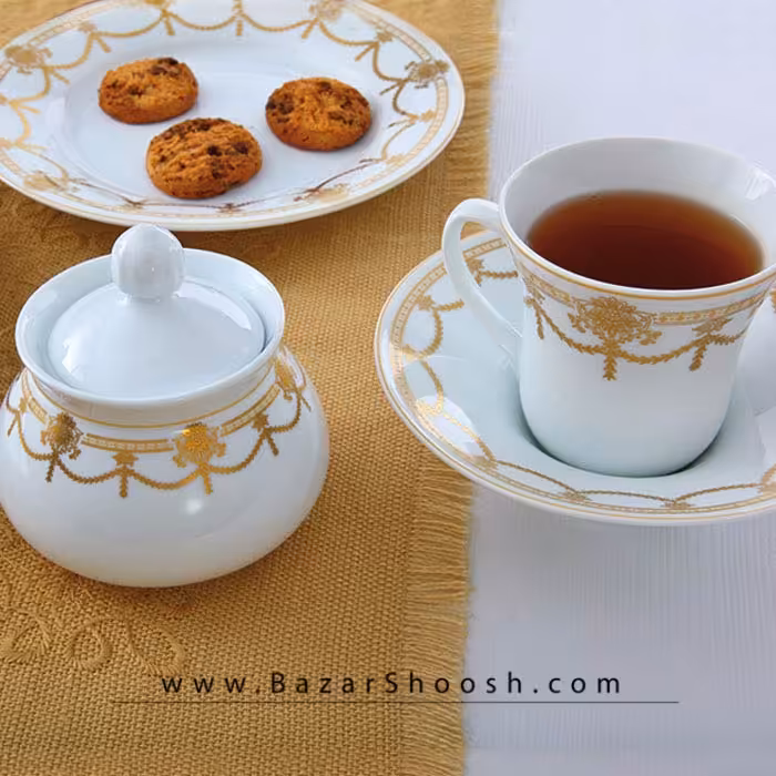 سرویس غذاخوری رکسان 12 نفره چینی زرین