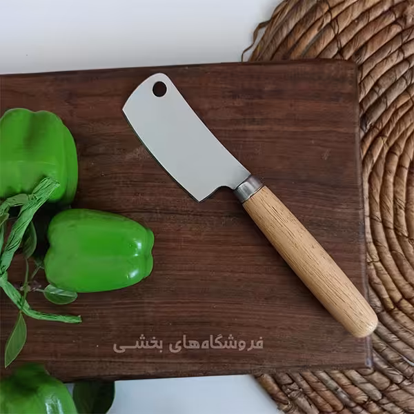 ساطور کوچک مدل دسته چوبی