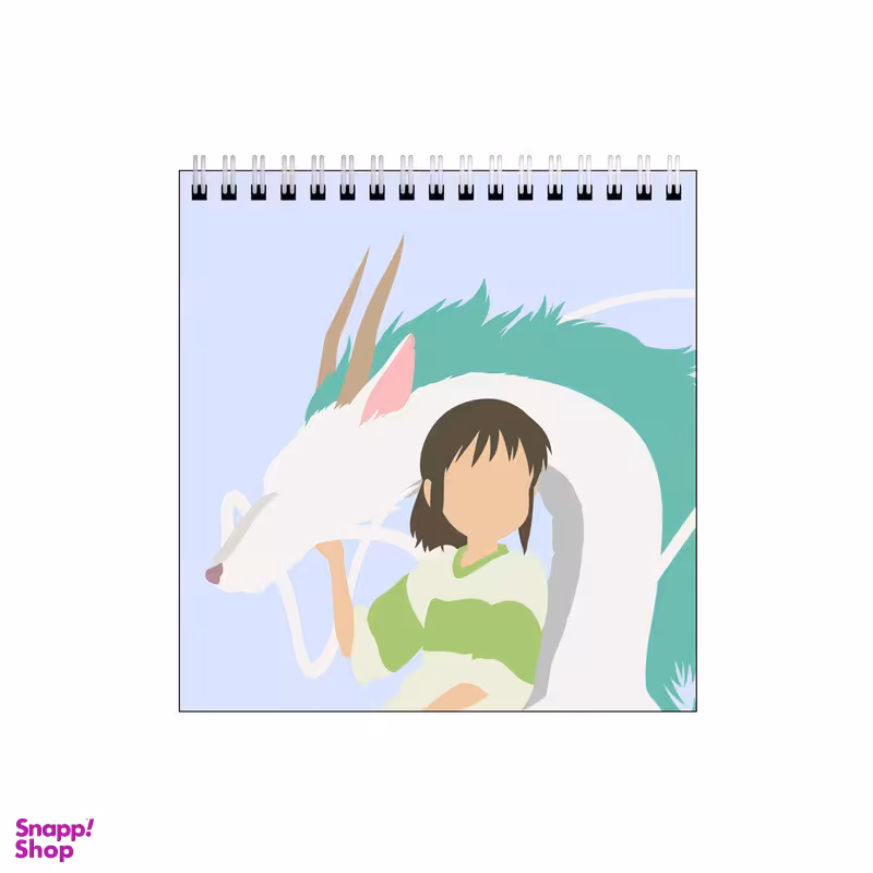 دفتر طراحی 60 برگ طرح انیمیشن شهر اشباح کد 7952451