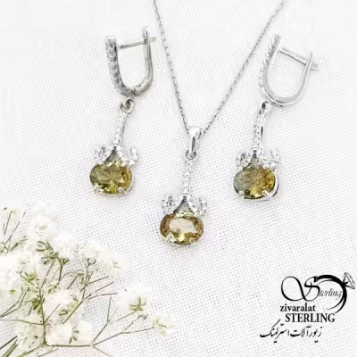 نیمست نقره ایتالیا سنگ الکساندریت کد 15389