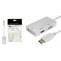تبدیل DISPLAY TO DVI HDMI VGA پی نت P-NET