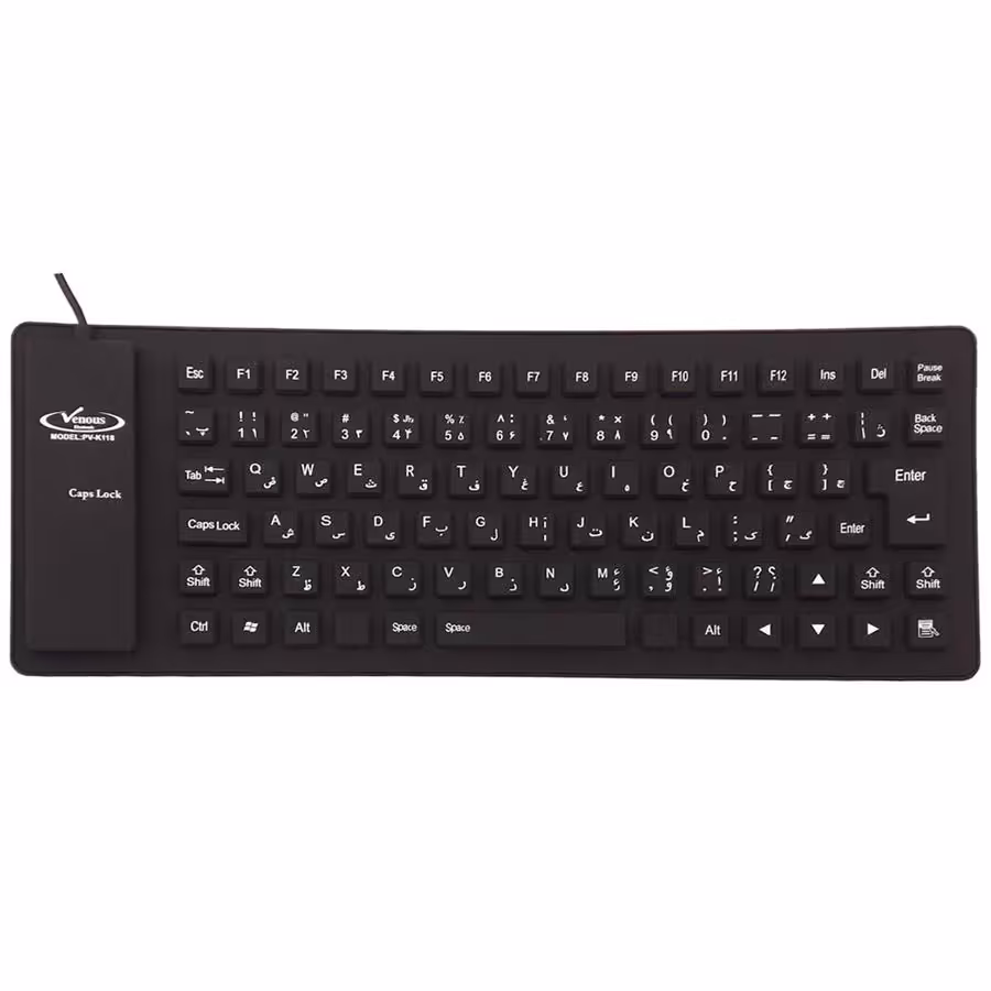 کیبورد ژله ای ونوس مدل PV-K118