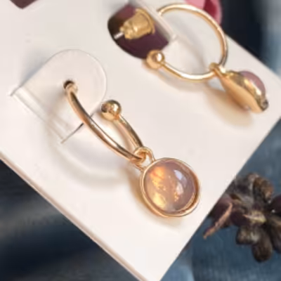 گوشواره دخترانه زیبا اکسسوری دخترانه زیورآلات زنانه زیبا برای کادوتولد