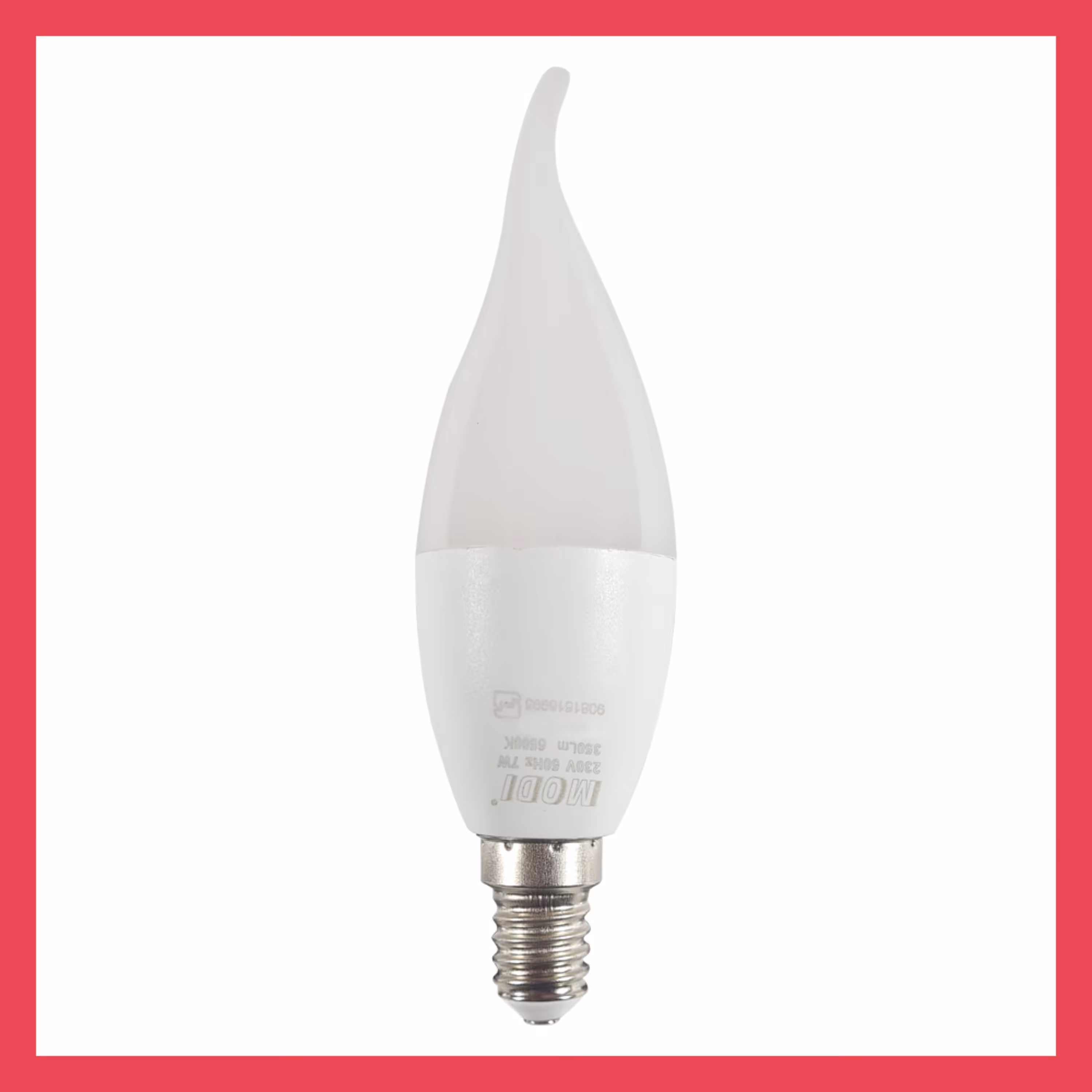 لامپ ال ای دی 7 وات مودی مدل اشکی کد IR-MD1407 پایه E14 رنگ آفتابی ضمانت دار