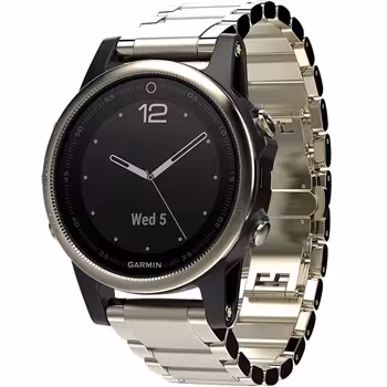 ساعت و جی پی اس ورزشی گارمین مدل فنیکس 5 اس با بند فلز