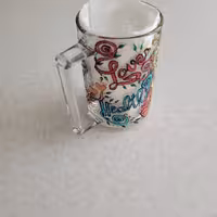 ویترای  طراحی رو شیشه