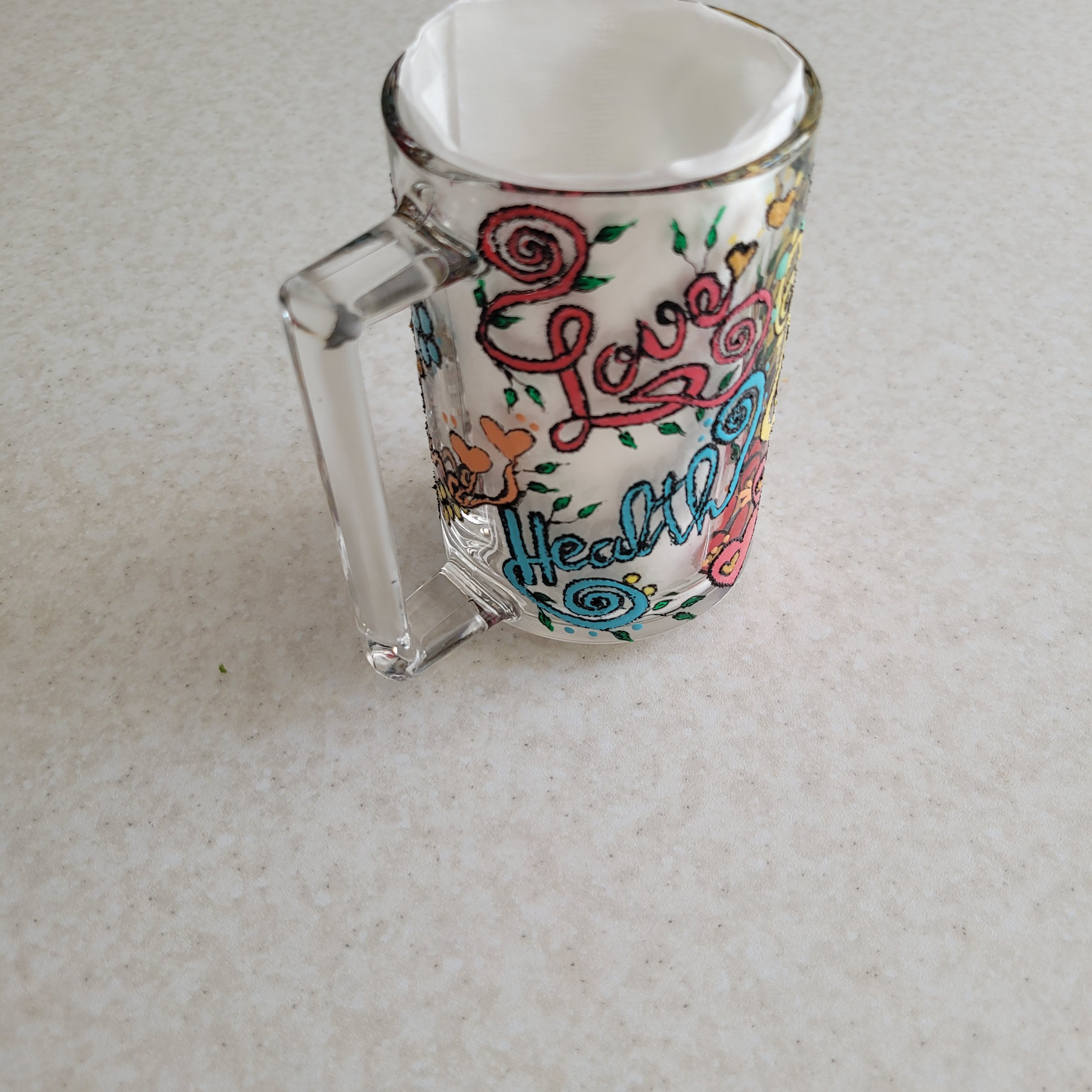 ویترای طراحی رو شیشه
