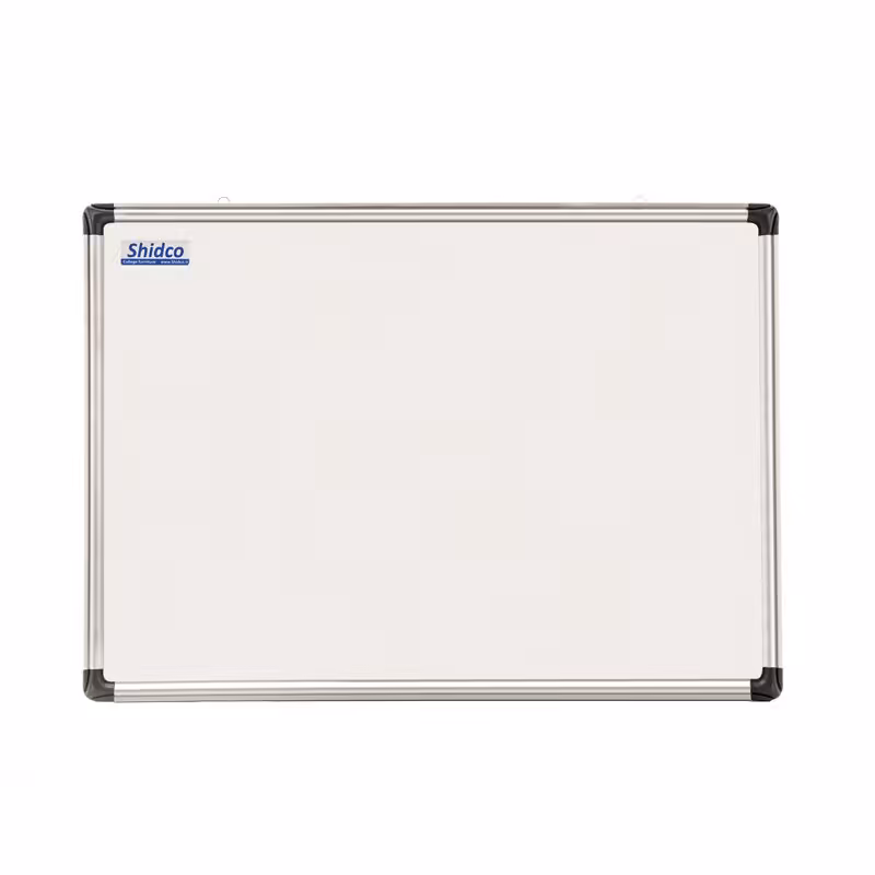 وایت برد 50 در 70 سانتیمتر  شیدکو مغناطیسی  مدل دلتا (قاب فلزی2 سانتیمتری) و گیره آویز دار