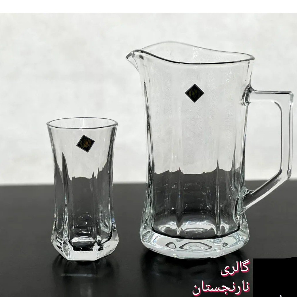 پارچ و لیوان گلکسی تعداد محدود با ارسال رایگان 