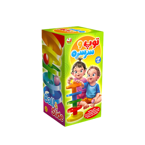 بازی فکری توپ و سرسره 5 طبقه | BALL AND SLIDE