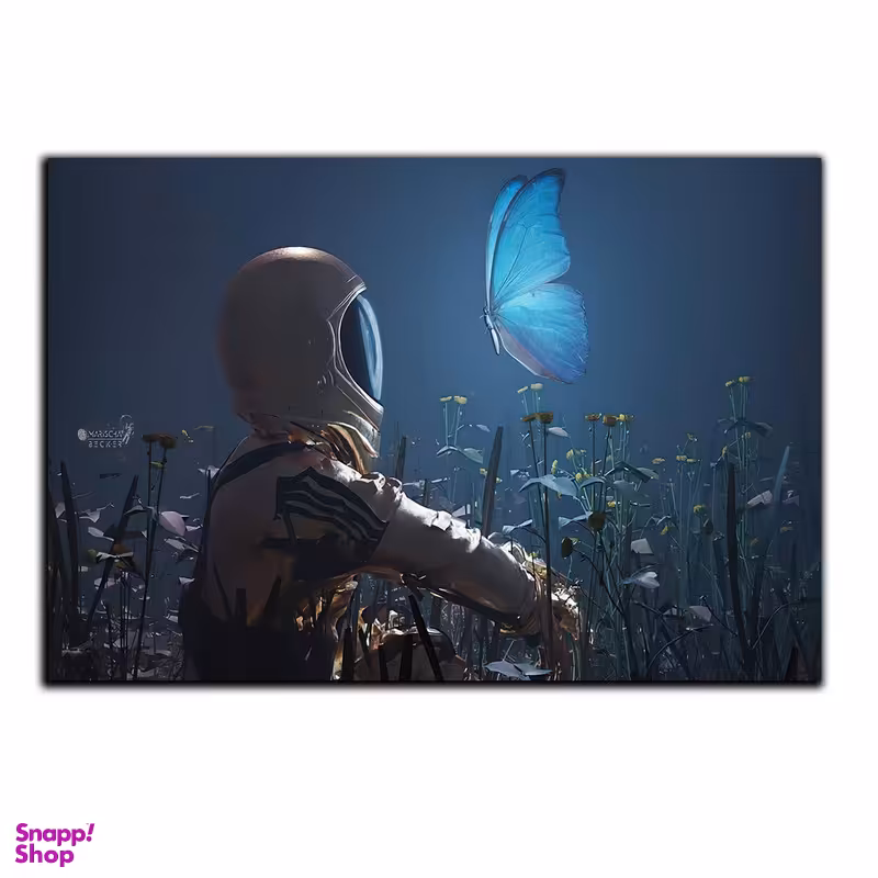 تابلو شاسی بکلیت طرح گرافیکی فضانورد مدل SH-S5444