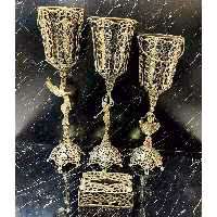  سطل و دستمال برنزی خاص وفاخر