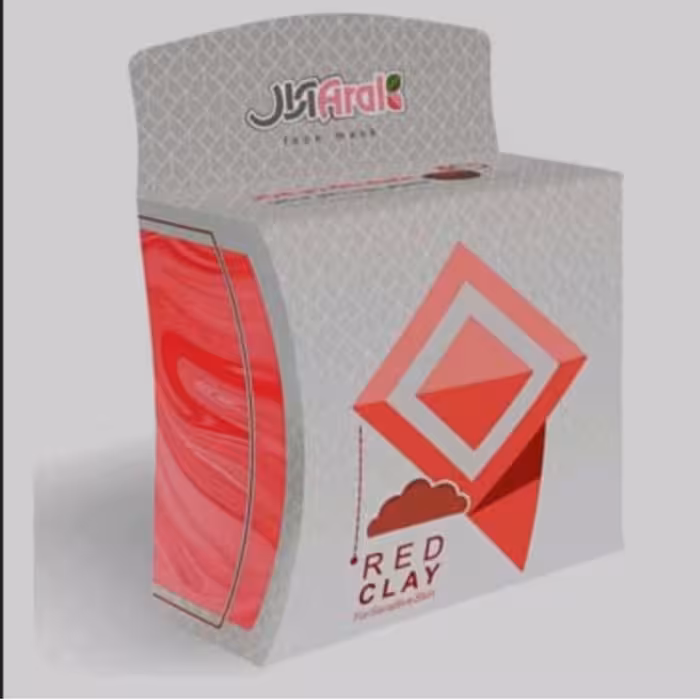 ماسک پوست حساس خاک رس قرمز آرال( 250گرمی) عطاربانو 