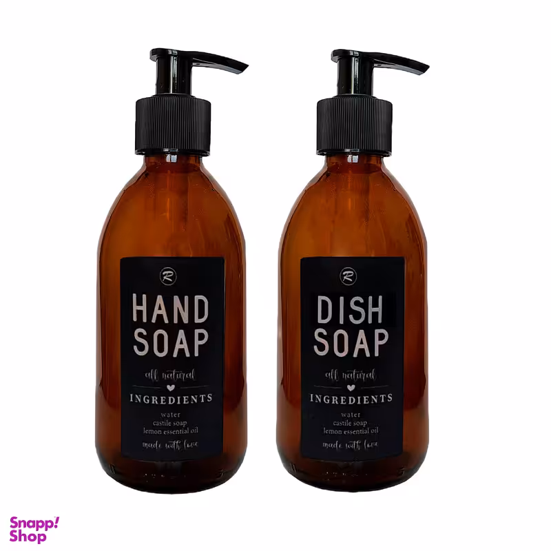 مخزن مایع ظرفشویی مدل NATURAL مجموعه دو عددی