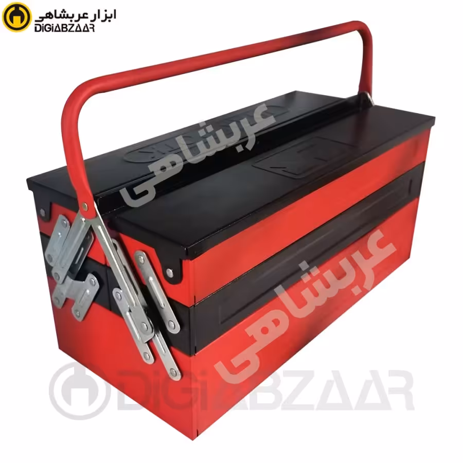 جعبه ابزارفلزی سه طبقه ایران پتک مدل TG2110