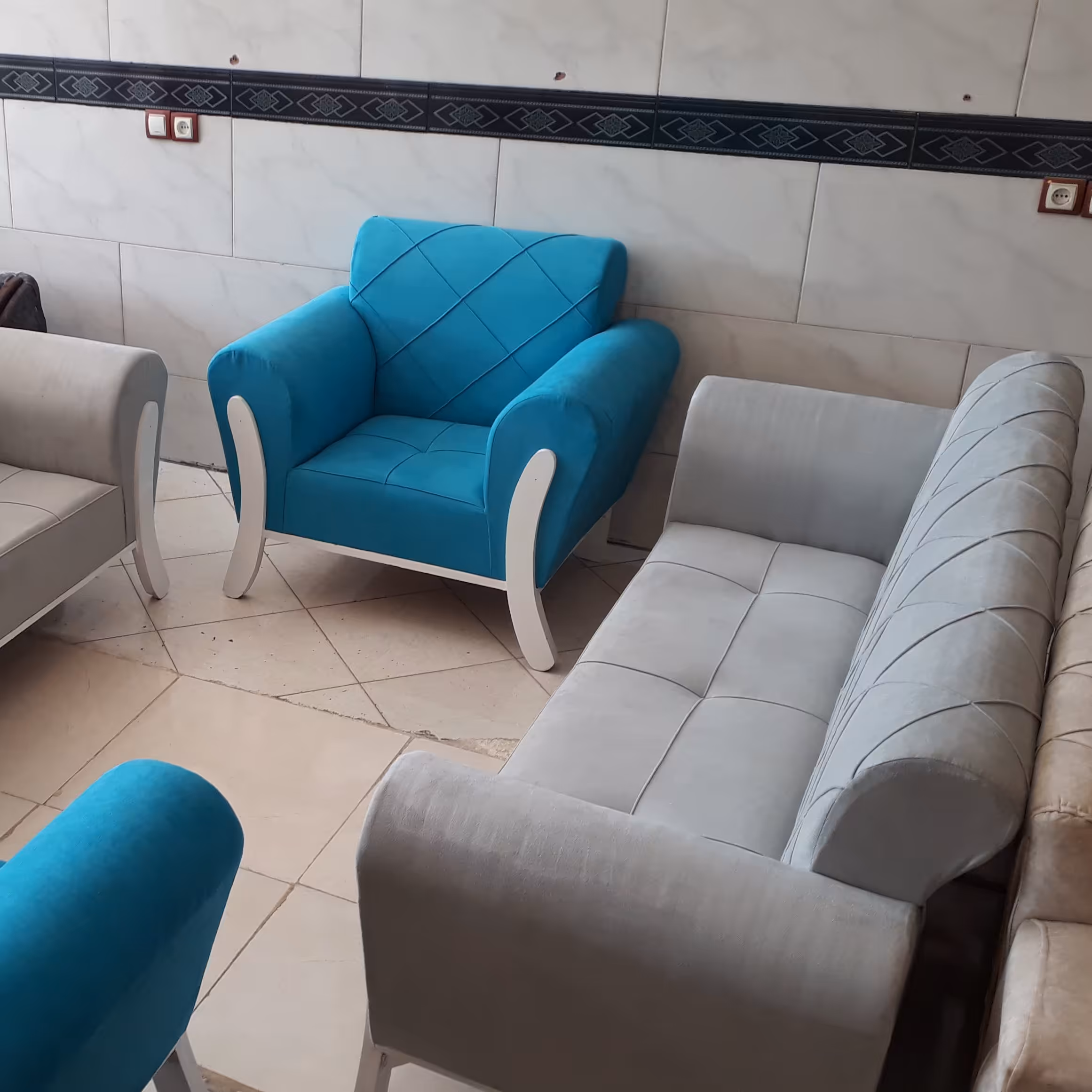 مبل راحتی اسکارلت کسری 