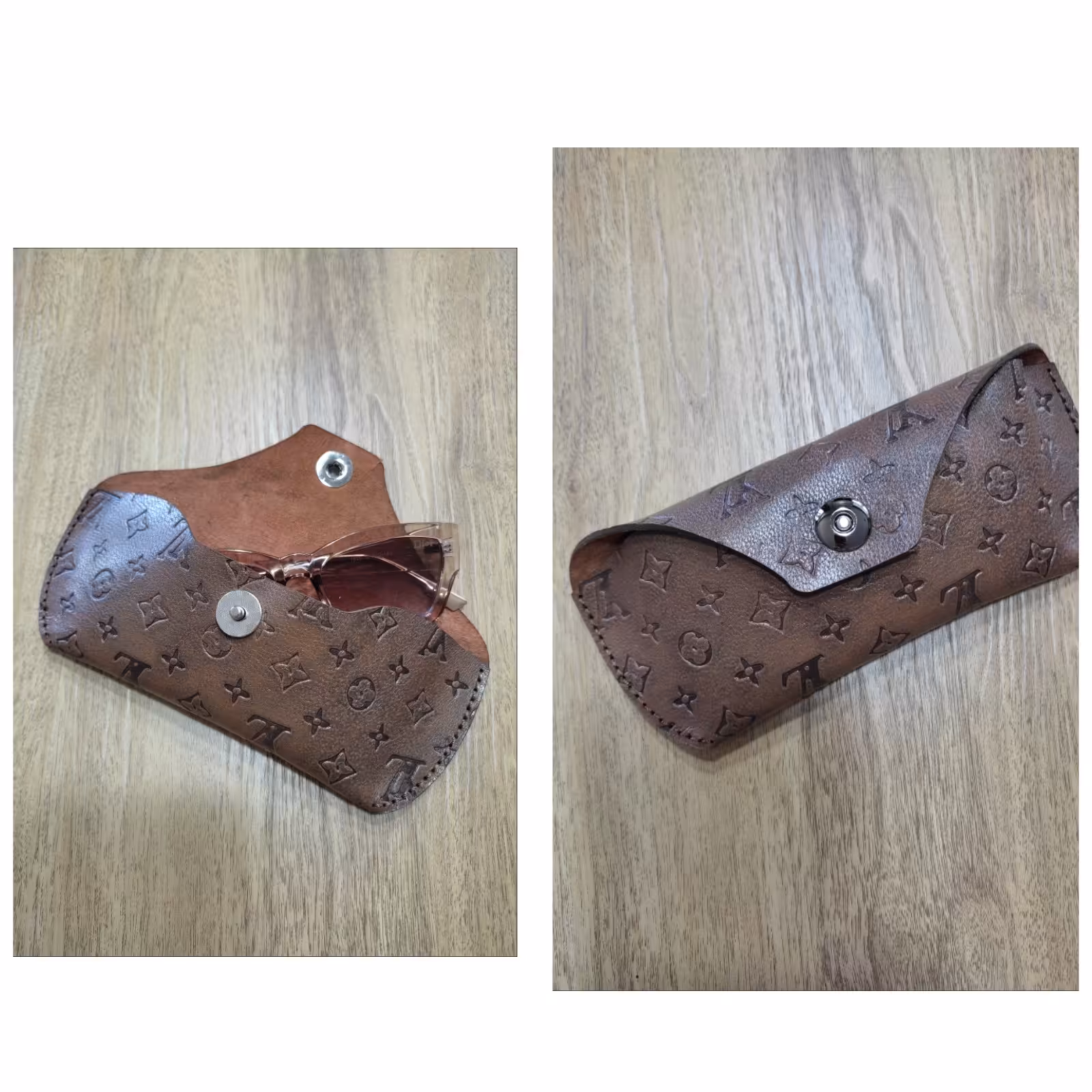 کاور عینک چرمی