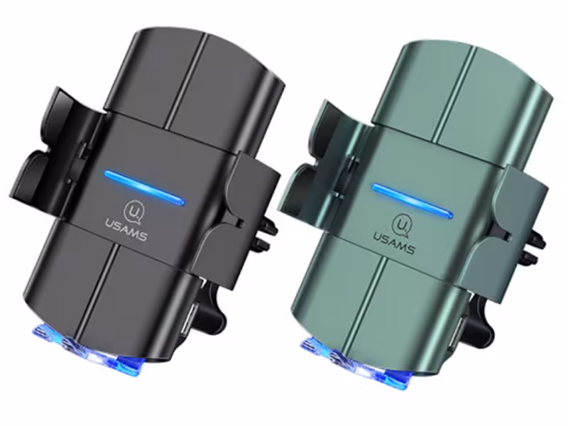 پایه نگهدارنده هوشمند و شارژر وایرلس یوسامز Usams US-CD133 Wireless Charging Car Holder