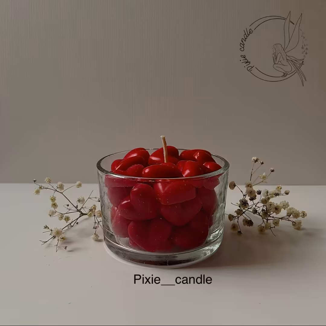 شمع ولنتاین 