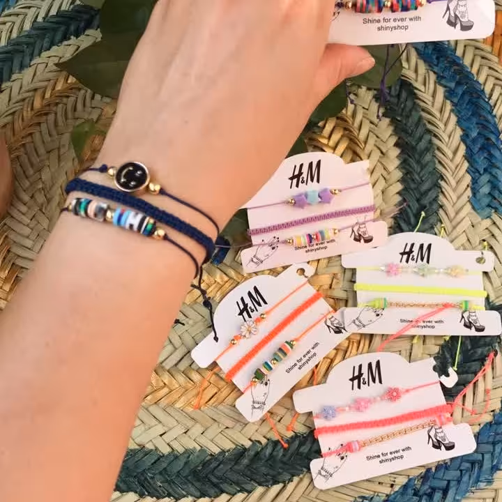 دستبد پک 3تایی گل بهار