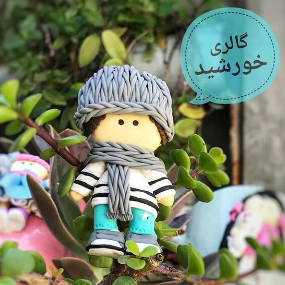 مگنت خمیری عروسکی