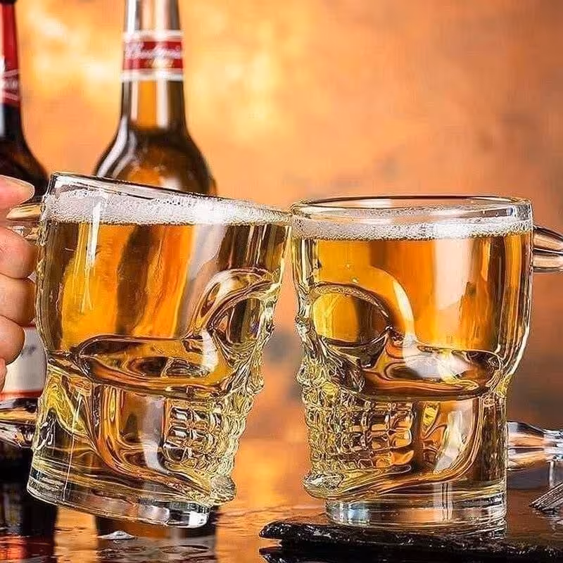 لیوان طرح اسکلت