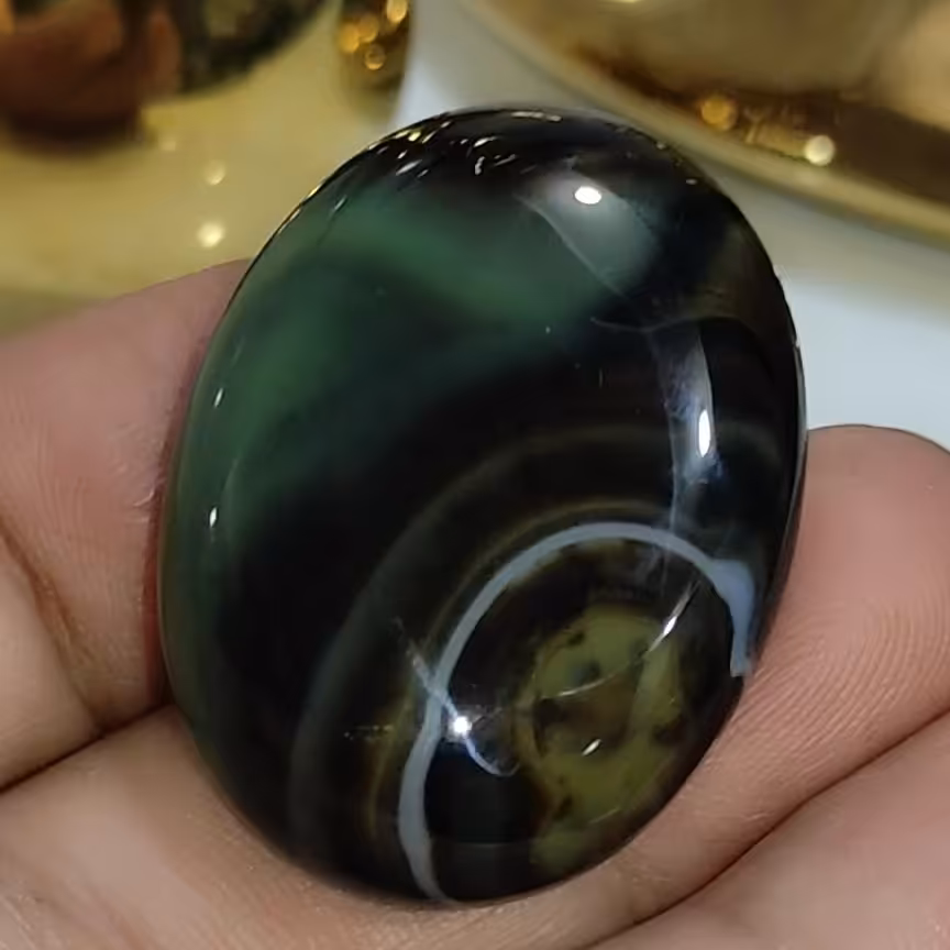 گوهر سنگ کلکسیونی عقیق سلیمانی 