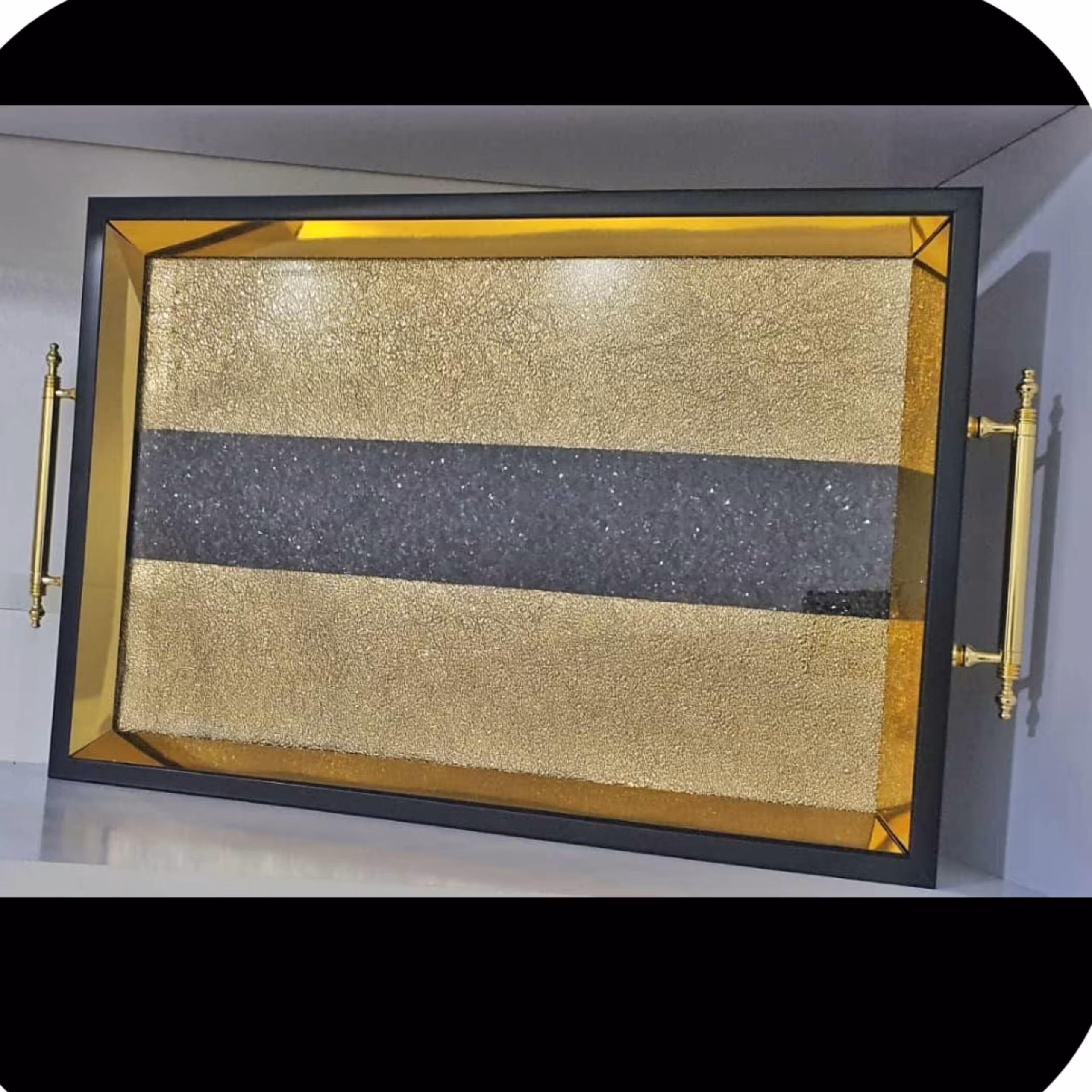 سینی دکوراتیو دسته دار 4