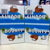 شکلات بونتی دوبل24 عددی(پک2بسته24عددی)وزن هر عدد 57 گرم اصلی 