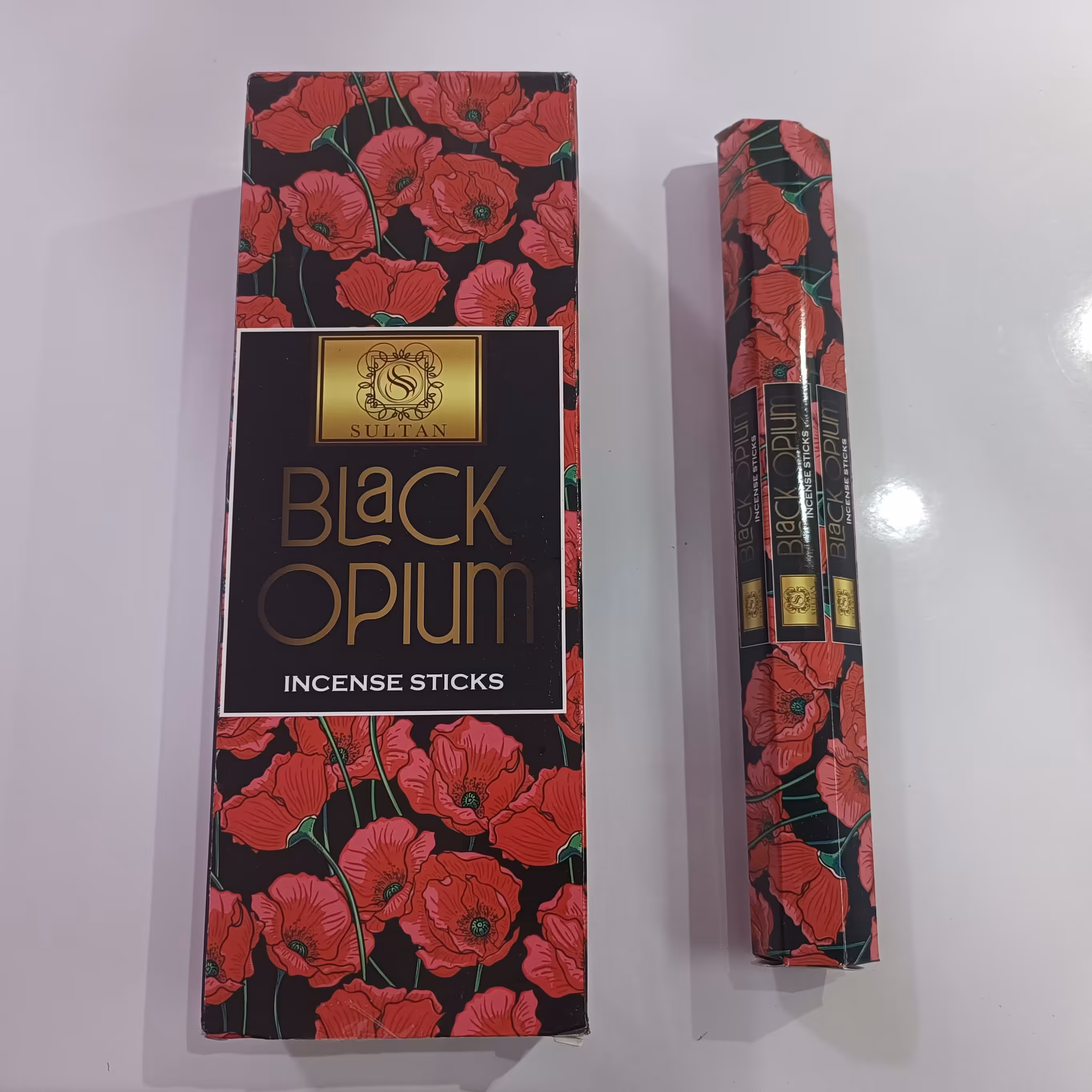 عود خوشبو کننده black opium برند سلطان