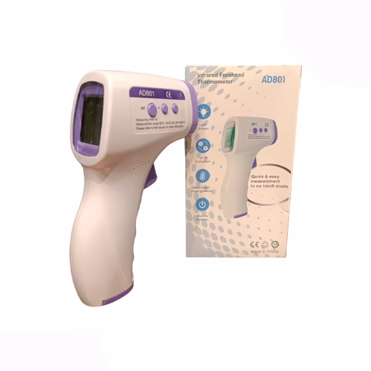 تب سنج غیر تماسی آکورا AD801