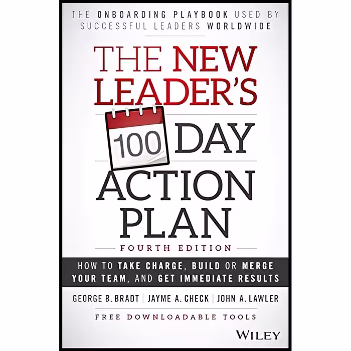 کتاب زبان اصلی The New Leaders Day Action Plan انتشارات Wiley