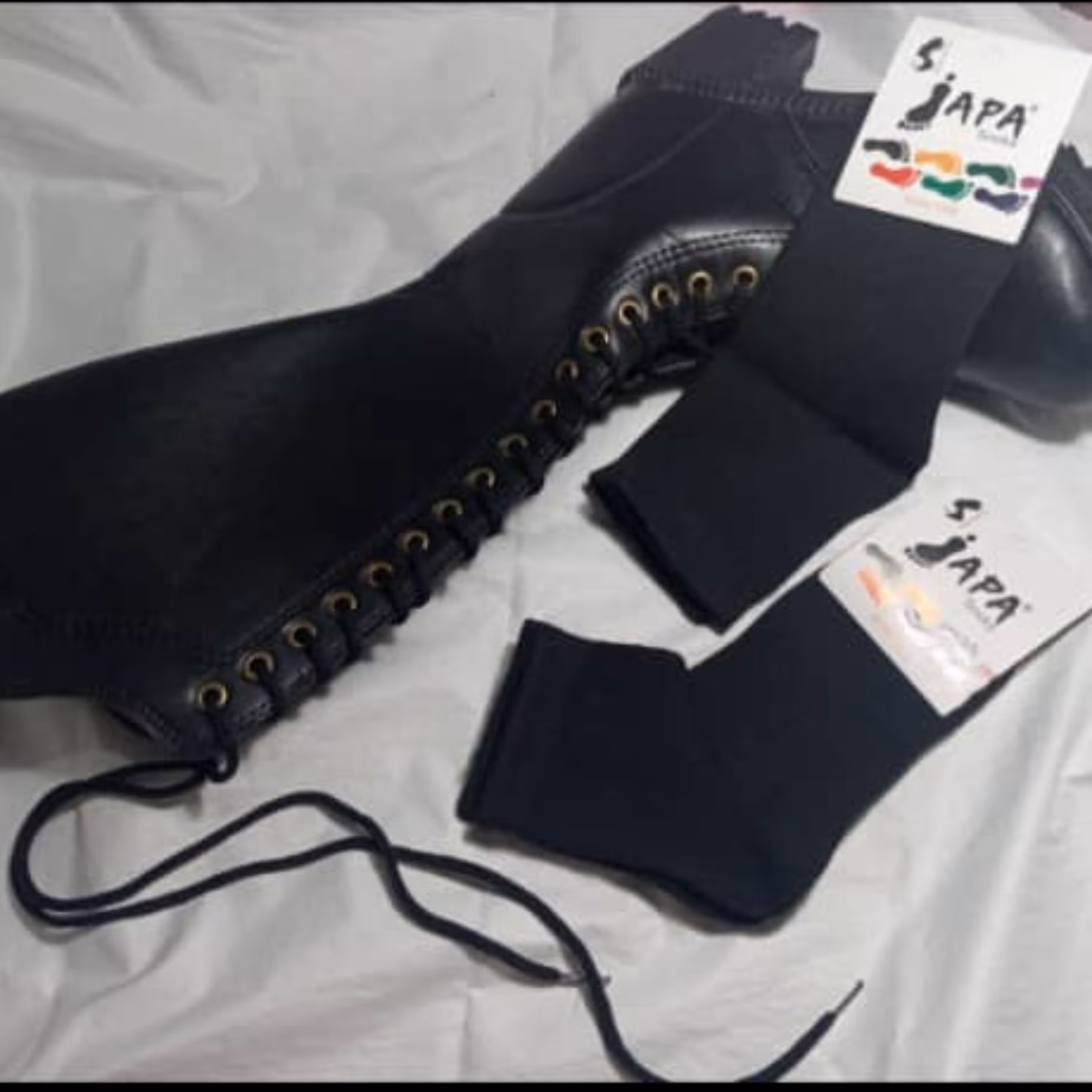 جوراب نیم ساق مشکی اسپرت