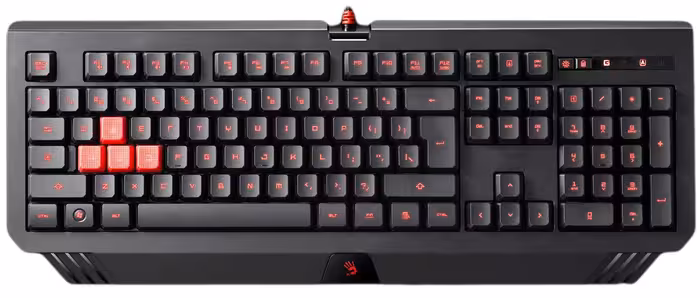 کیبورد گیمینگ ای فورتک B120 BLOODY