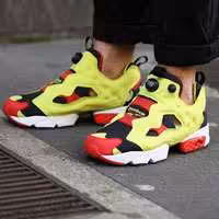 کفش کتانی رانینگ ریباک زرد    Reebok InstaPump Fury OG Yellow