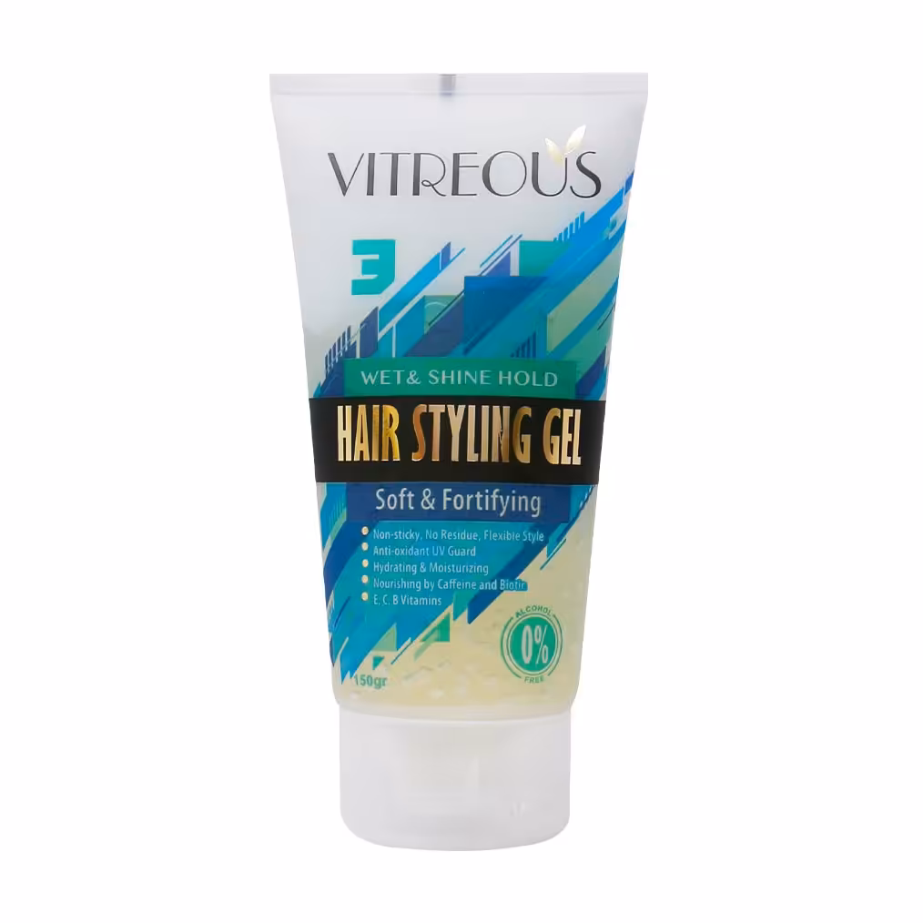 ژل موی سر ویتروس حالت مرطوب کننده خیس و براق 150 گرم 