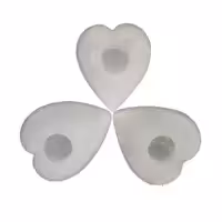 شمعدان سنگ نمک طرح قلب کد TC-7017