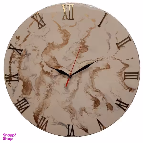 ساعت دیواری رزینی طرح عروس
