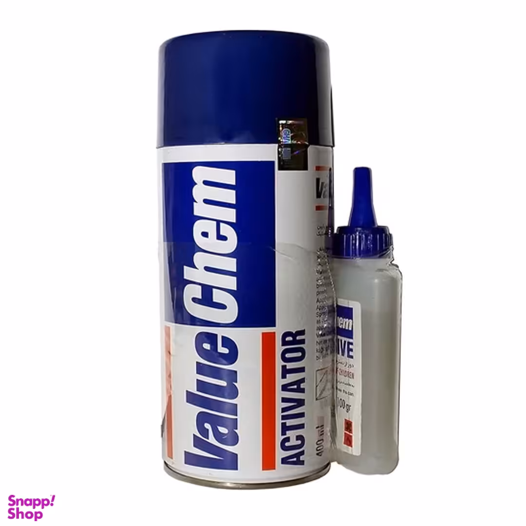 چسب فوری غفاری مدل ولیوکم 1 2 3 حجم 400 میلی لیتر