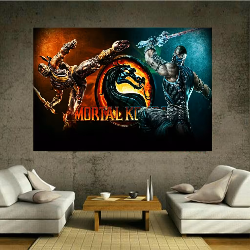 پوستر طرح مورتال کمبت