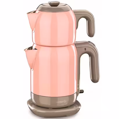 خرید چای ساز کرکماز مدل DEMETZ A369-02 روهمی استیل - دومینو کالا