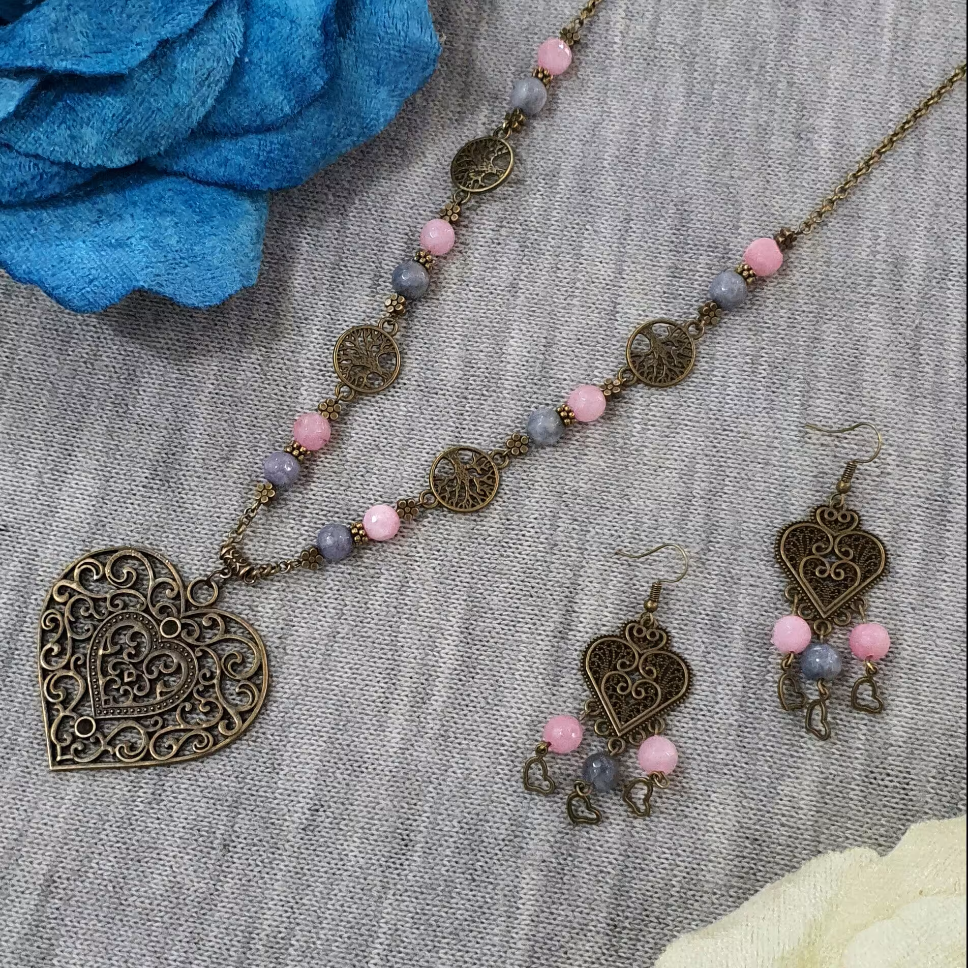 ست دخترونه قلبی