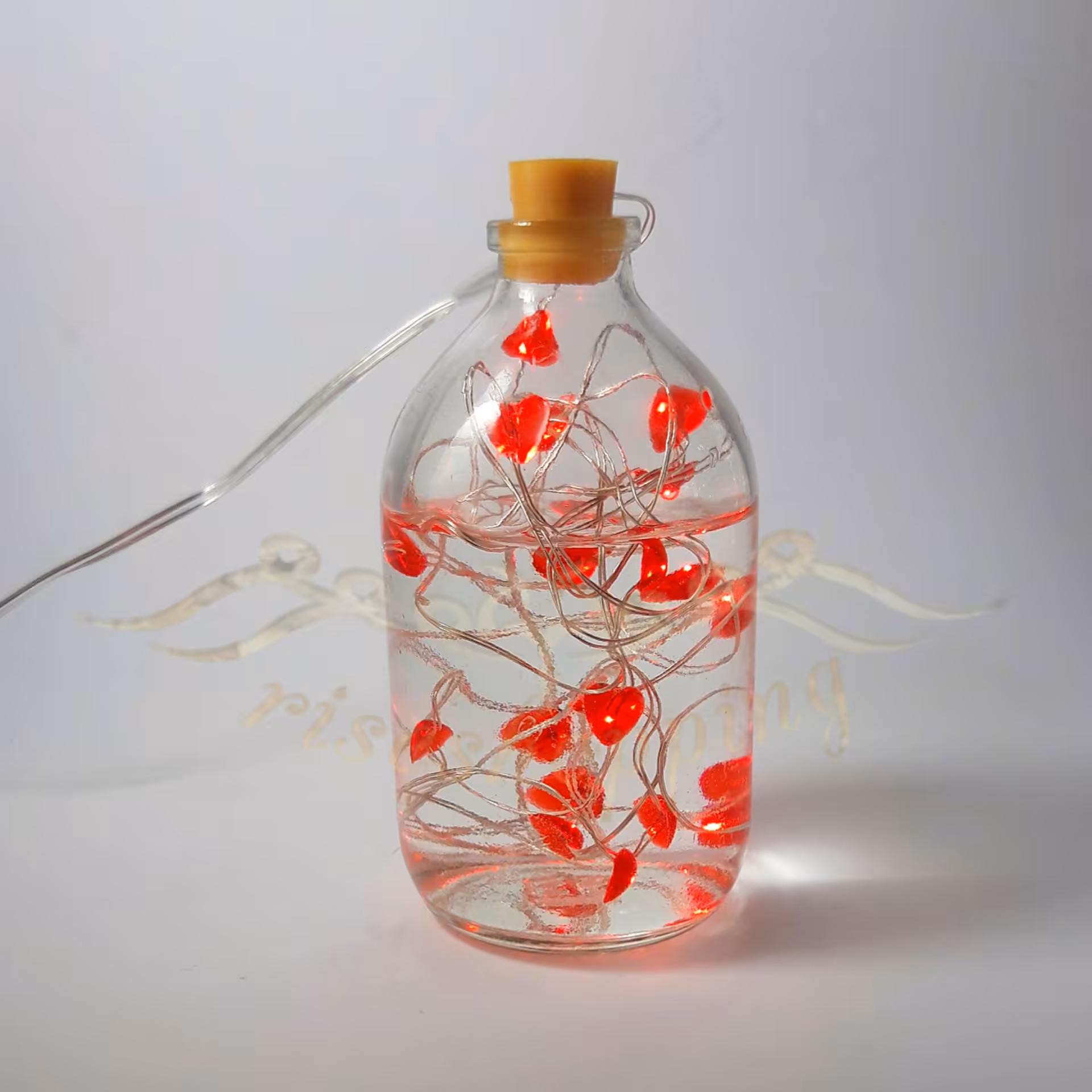 ریسه مفتولی قلبی ضدآب 2متری 20تایی باطری خور