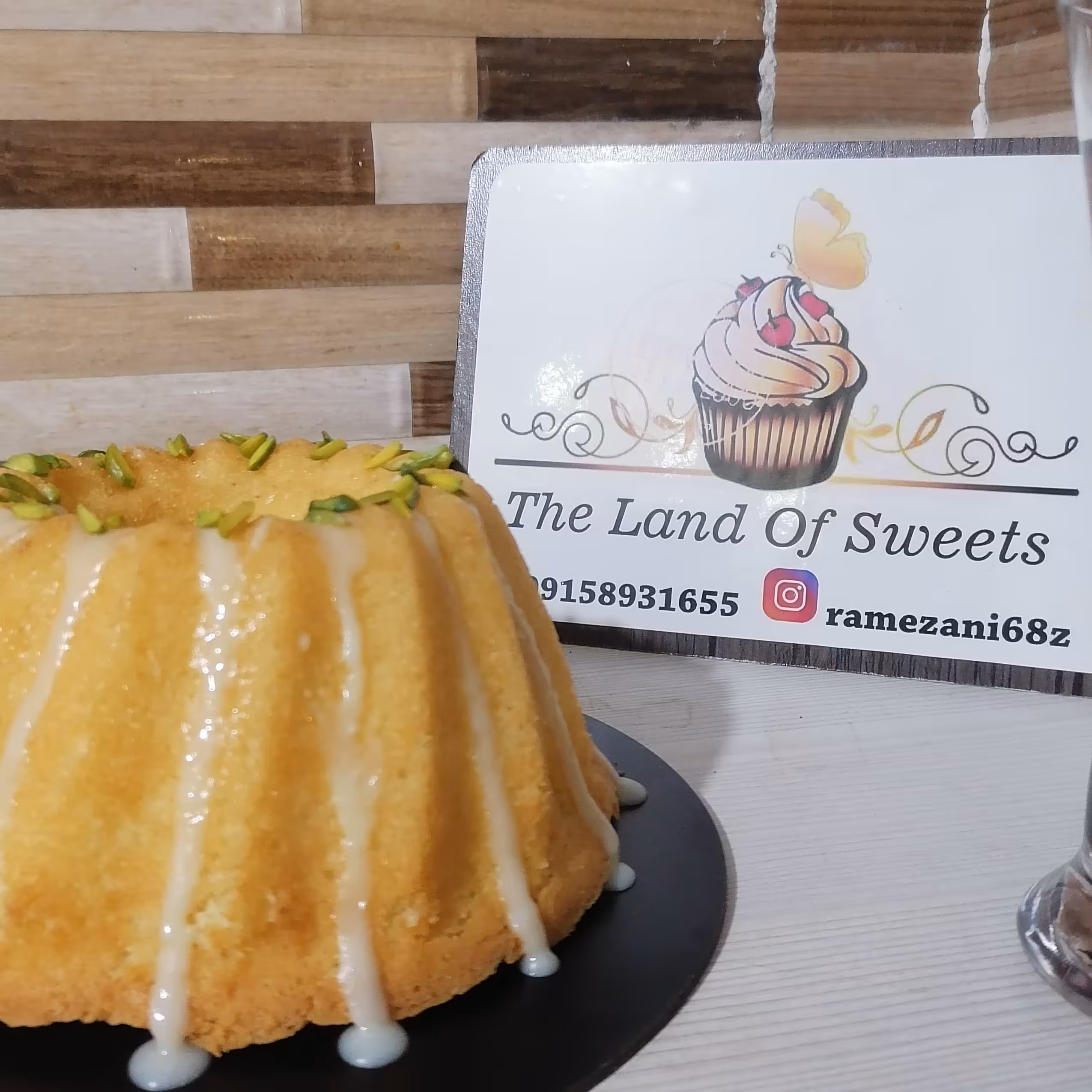 پودر کیک خانگی نارگیلی