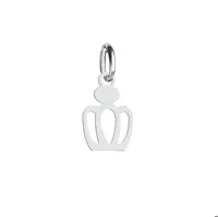 آویز گردنبند هایکا گالری طرح تاج کد ha1-156