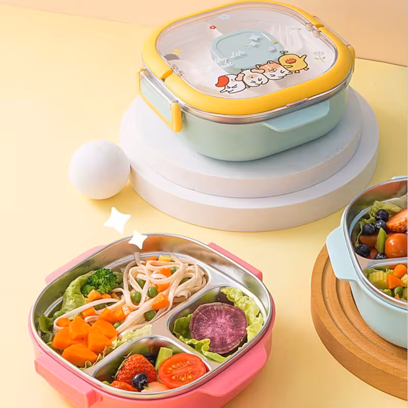 ظرف غذا طرح حیوانات بازیگوش