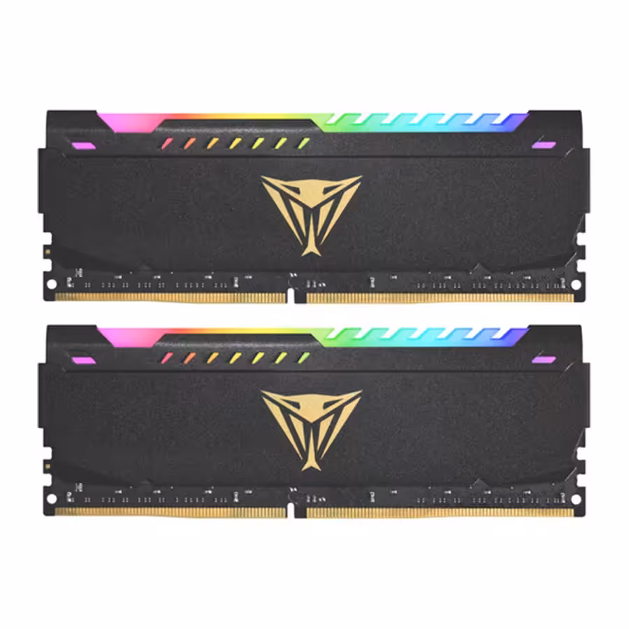 رم پاتریوت Viper STEEL RGB 16GB 2x8GB 3600MHz CL18