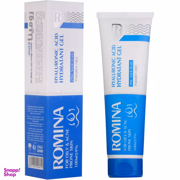 ژل آبرسان رومینا (Romina) مناسب برای پوست چرب و جوشدار حجم 100 میلی لیتر